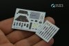 Quinta Studio QD35112 AH-1G Cobra 3D-Printed & coloured Interior on decal paper (ICM) 1/35